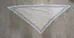 White Triangle Scarf with Blue Trim (Girl Guides photo 1
