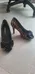 Leopard peep toe pumps photo 1