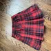 Red Plaid Skirt  photo 3