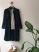 M- Zara Navy Satin Long Shirt Jacket photo 2
