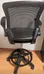 Black Mesh Ergonomic Drafting Office Chair photo 5