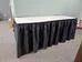 Skirted tables for "rent" on trades ! photo 2