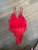 Red Lace Bodysuit photo 1