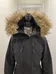 Women TNA Slimfit Black Jacket Parka Coat photo 2