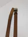 Men's Brown Leather Coach Belt photo 4