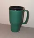 Green Plastic Travel Mug with Handle photo 2