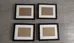 4 Black Picture Frames (8 x 10) photo 3