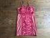 Burgundy red Lacey dress size Large photo 1