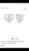 People’s Sapphire Heart Sterling Silver Earrings photo 1