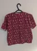 Northern Getaway Red Floral T-Shirt - Youth Size Medium photo 3