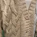 OVERSIZED CABLE KNOT CARDIGAN LARGE photo 2