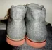 UGG Wool Grey Shearling Lining Boots Size 11 more like a 10-10.5 photo 3