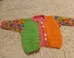 Crochet baby sweater likely size 12-18m photo 1
