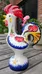 Hand-painted Portuguese Rooster Figurine photo 1