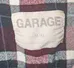 Garage Burgundy Plaid Flannel Shirt - Women's Medium photo 2