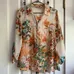 Chicos sheer blouse size 1  or XL photo 1