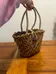Boho Woven Purse Basket photo 2