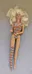 Vintage Barbie Doll with Striped Outfit photo 2