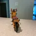 Handcrafted Wooden Motorcycle Decor 🏍💨 photo 4