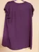 V-neck, short  XL sleeve blouse tunic photo 3