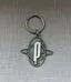 Vintage Pewter Playdium Keychain photo 1