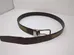 Coach Monogram Leather And Fabric Belt photo 2