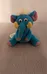 Blue Elephant Plush Toy  photo 1