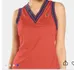 Nike red Court tennis tank photo 1