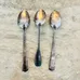 1.82oz Solid 925 Silver Antique Spoons photo 2