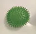Green Spiky Rubber Dog Ball Toy  photo 1