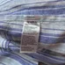 Lord & Taylor 100% Linen Striped Purple Blue Button Down Shirt photo 6
