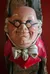Vtg 1964 Bossons England Mr PIckwick Chalkware Head Wall Hanging photo 1