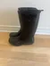 Black rain boots photo 2