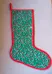 Christmas Stocking - Holly Pattern photo 1