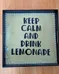 Keep Calm and Drink Lemonade Tray photo 2