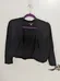 Tommy Hilfiger Black Crop Cardigan - Women's Size Medium photo 2