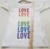 Kate Spade Pride Glitter Rainbow Love Cotton T-Shirt  photo 6