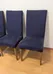 Set of 4 Navy Blue Dining Chairs photo 3