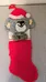 Vintage Mouse Christmas Stocking photo 1