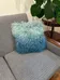Mongolian lambswool cushion / pillow  photo 1