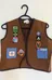 Scouts Canada Brown Vest -  Size Large photo 2