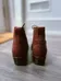 Brown Leather Frye Boots - Brand New Size 6  photo 3
