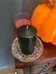 Crystal ashtray + black candle photo 4