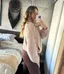 Revolve Light Pink Knit Sweater photo 3