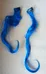 Vibrant Blue Hair Extensions photo 2