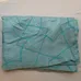 Turkish airlines personal blanket towel jade emerald green photo 1