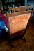 Antique Orange Velvet Rocking Chair photo 5