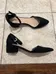 ALDO Black Suede Ankle Strap Heels US 7 photo 5