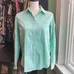 Ralph Lauren green chequered button down shirt size large photo 1