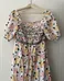 Kate Spade Lily Blooms Smocked Floral Midi Dress photo 3
